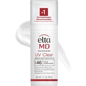 EltaMD UV Clear Face Sunscreen SPF 46, Oil Free Sunscreen
